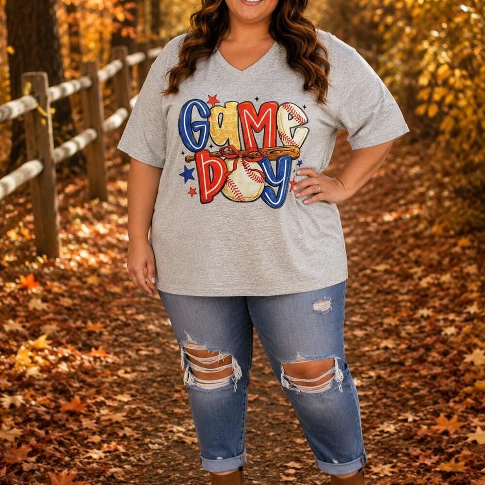 Time-and-tru Women's Grey T-shirt